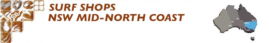 mid north coast surf shops logo