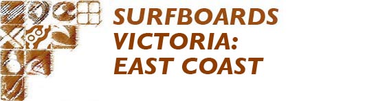 surfboards victoria east coast